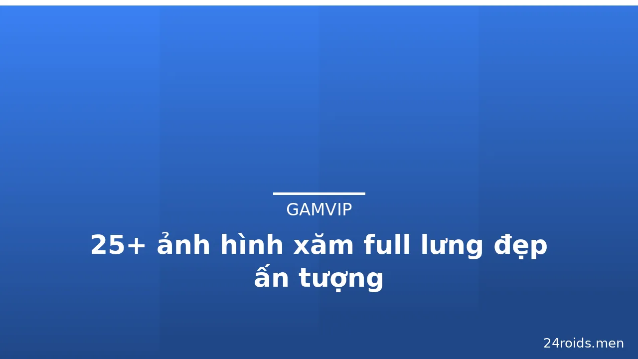 25+ ảnh hình xăm full lưng đẹp ấn tượng