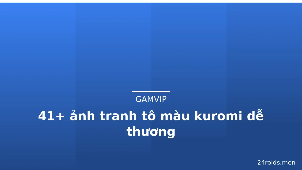 41+ ảnh tranh tô màu kuromi dễ thương · ảnh 3