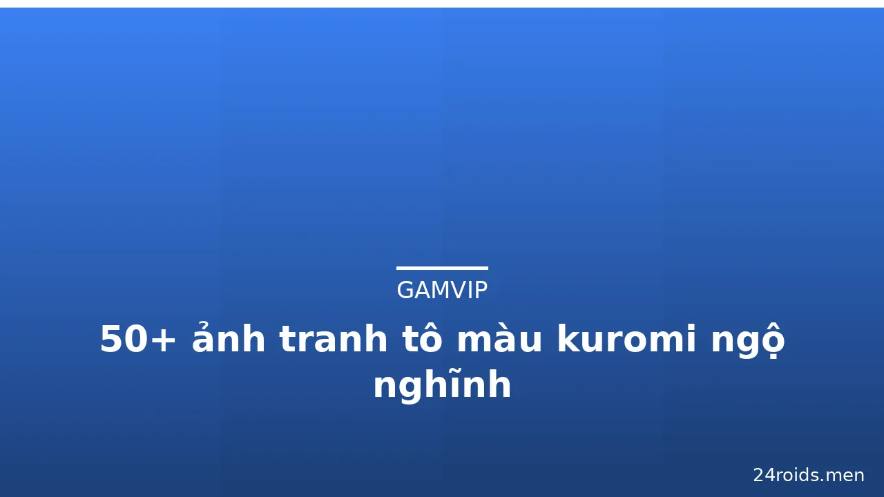 50+ ảnh tranh tô màu kuromi ngộ nghĩnh · ảnh 3