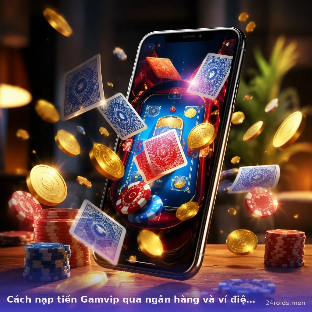 Cách nạp tiền Gamvip qua ngân hàng và ví điện tử — gamvip · ảnh 2