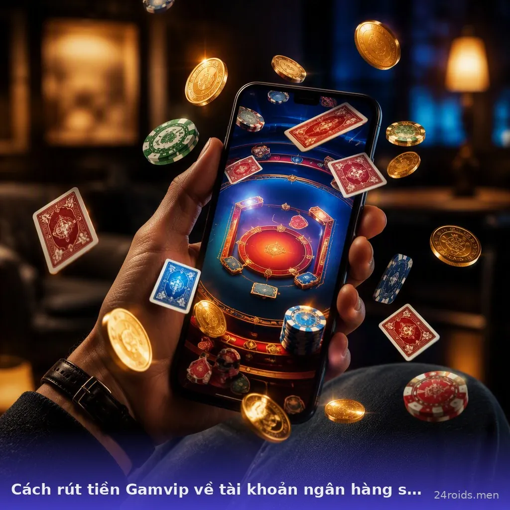 Cách rút tiền Gamvip về tài khoản ngân hàng siêu tốc — gamvip · ảnh 2