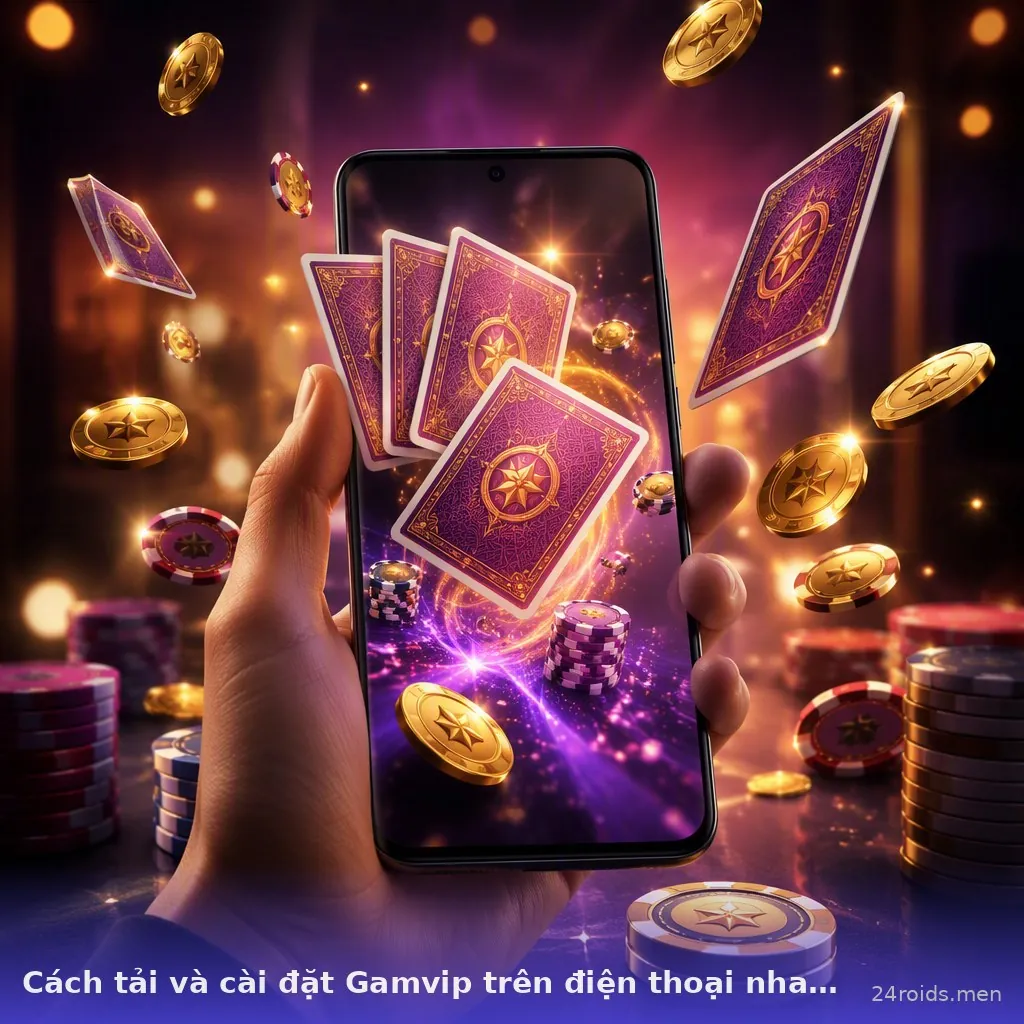 Cách tải và cài đặt Gamvip trên điện thoại nhanh nhất