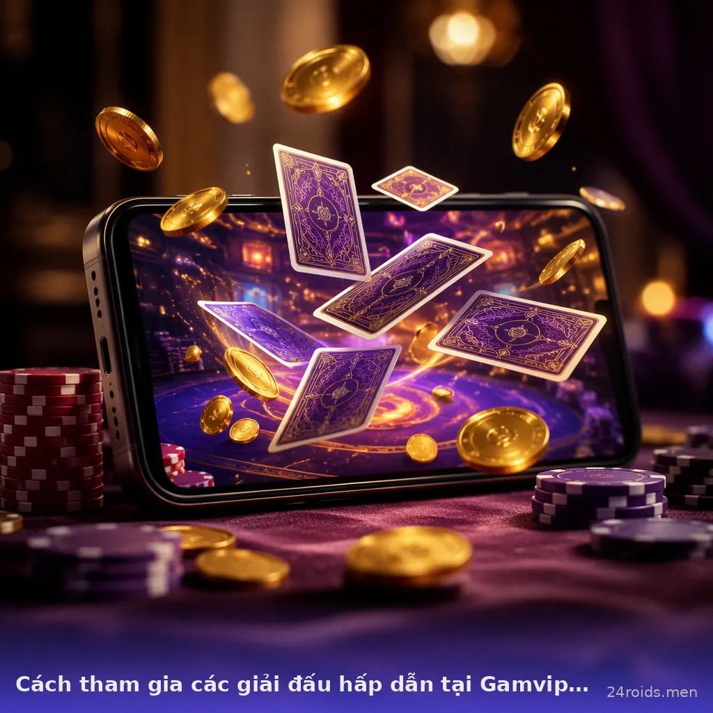 Cách tham gia các giải đấu hấp dẫn tại Gamvip — gamvip · ảnh 2