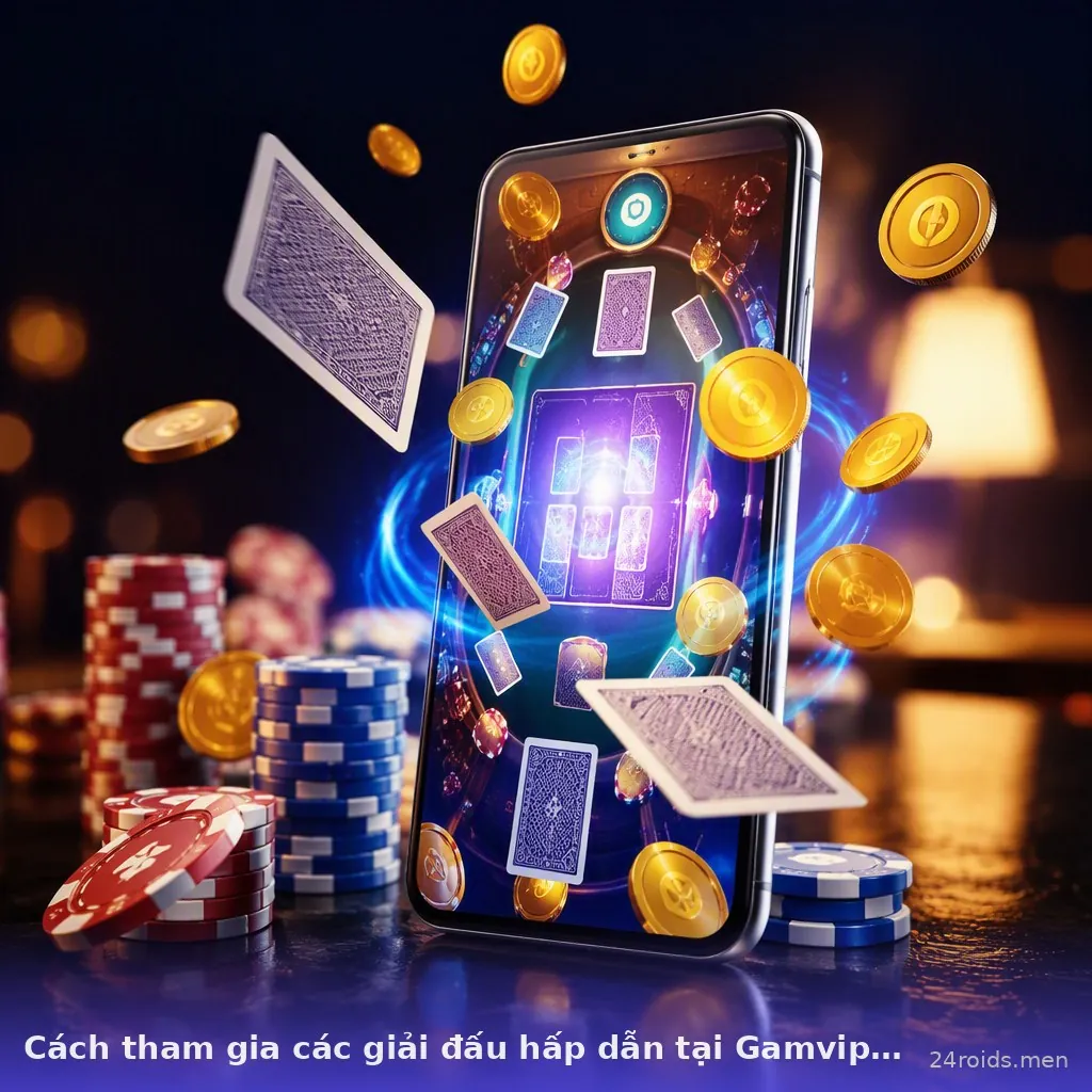 Cách tham gia các giải đấu hấp dẫn tại Gamvip — gamvip · ảnh 3