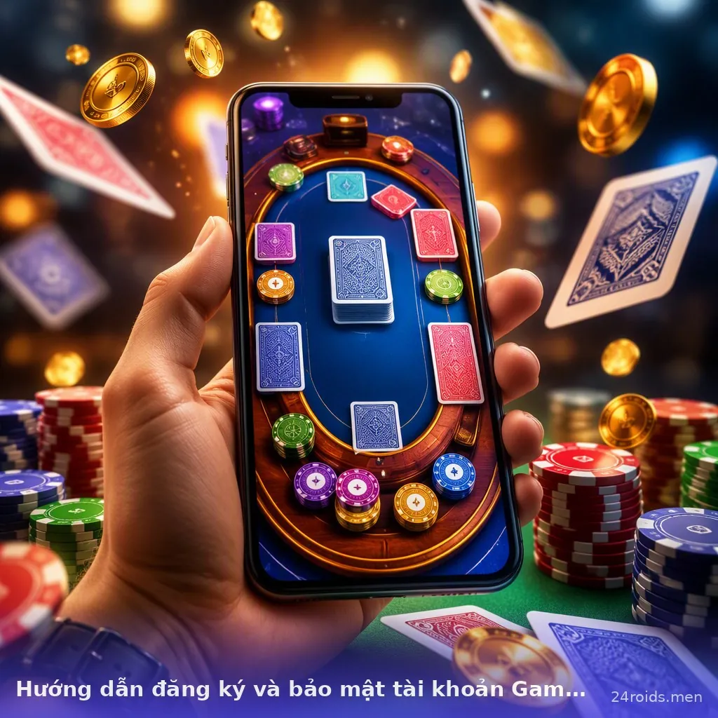 Hướng dẫn đăng ký và bảo mật tài khoản Gamvip an toàn