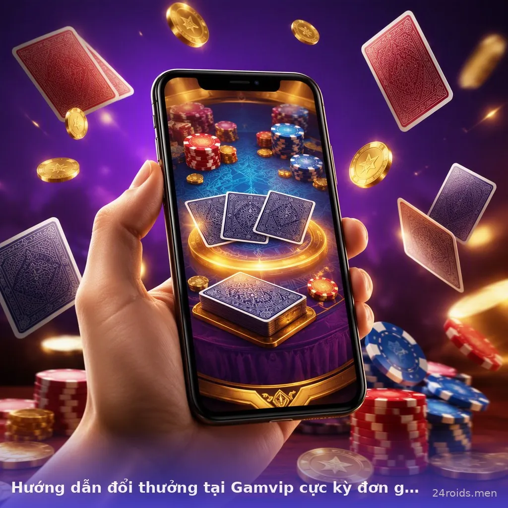 Hướng dẫn đổi thưởng tại Gamvip cực kỳ đơn giản