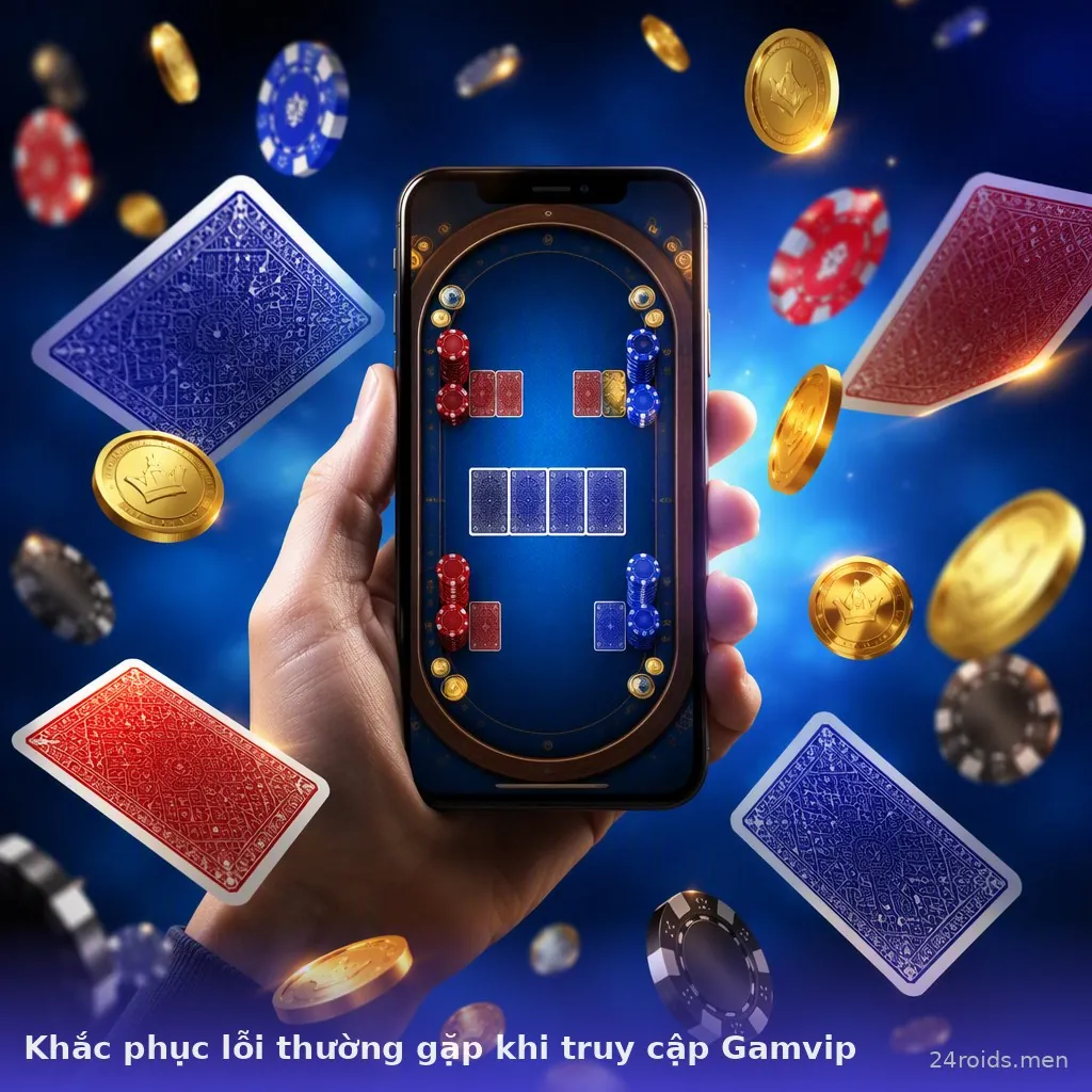 Khắc phục lỗi thường gặp khi truy cập Gamvip