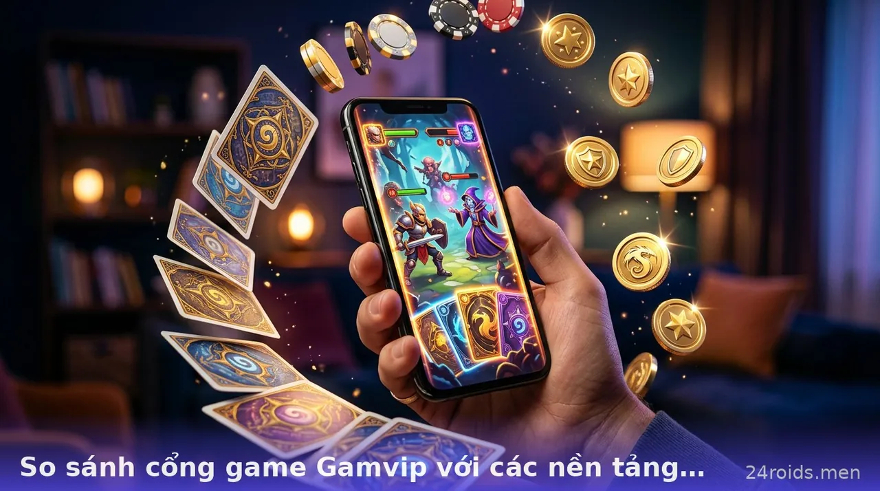 So sánh cổng game Gamvip với các nền tảng khác — gamvip · ảnh 3