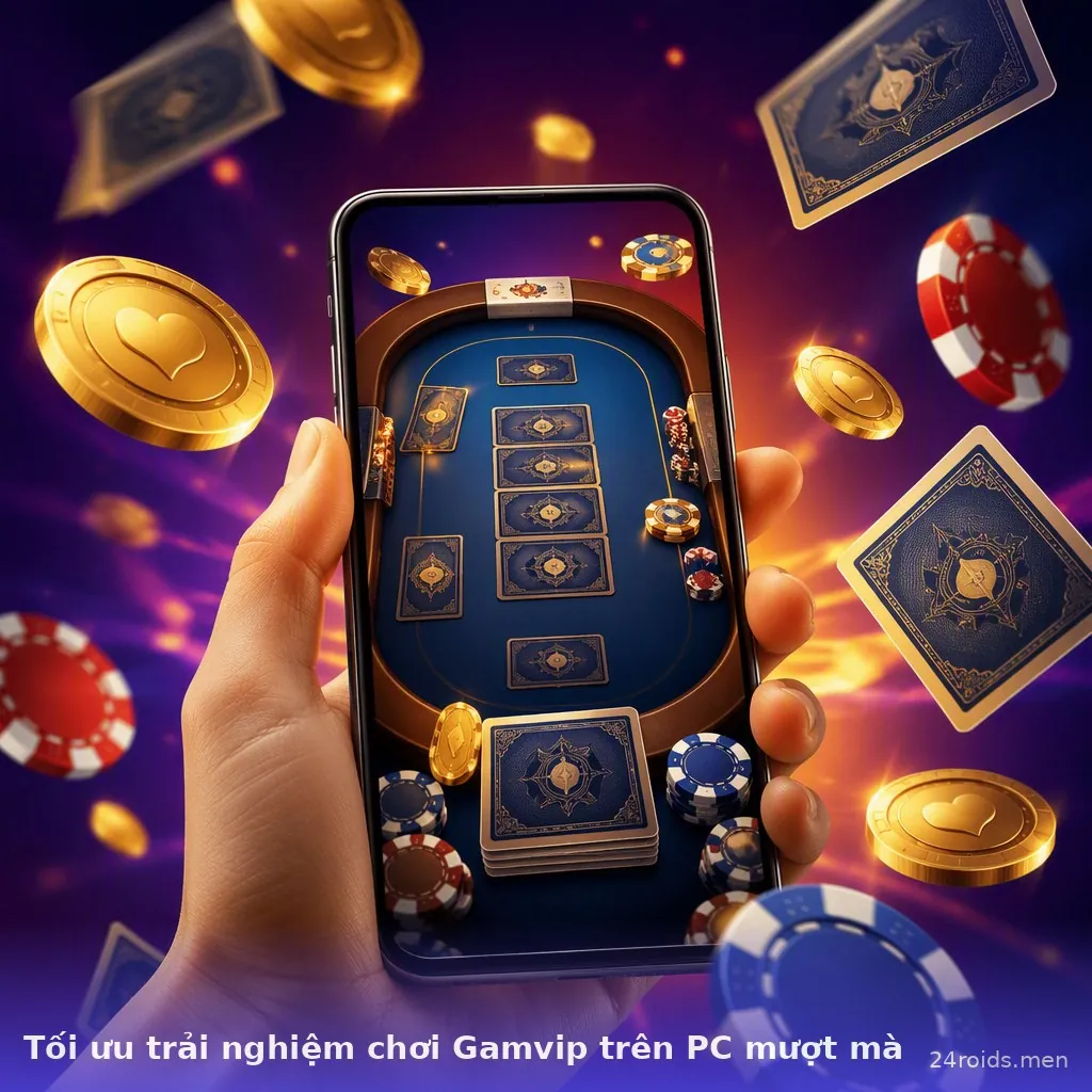Tối ưu trải nghiệm chơi Gamvip trên PC mượt mà