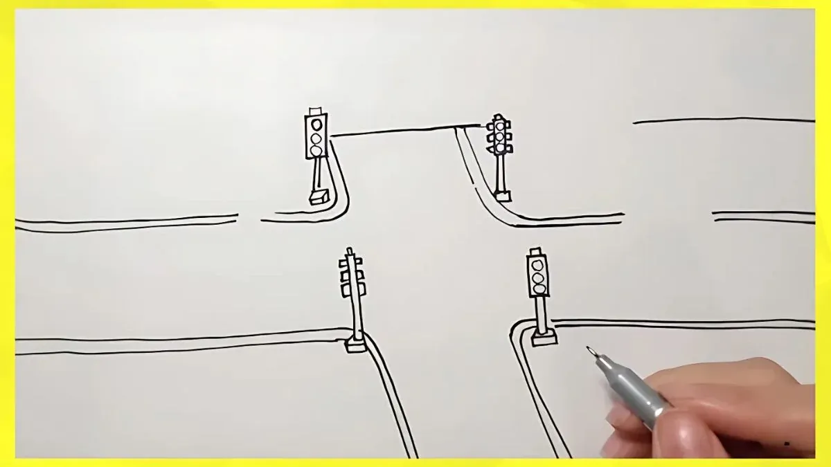 Tuyển tập 100+ ảnh tranh an toàn giao thông ấn tượng nhất · ảnh 2