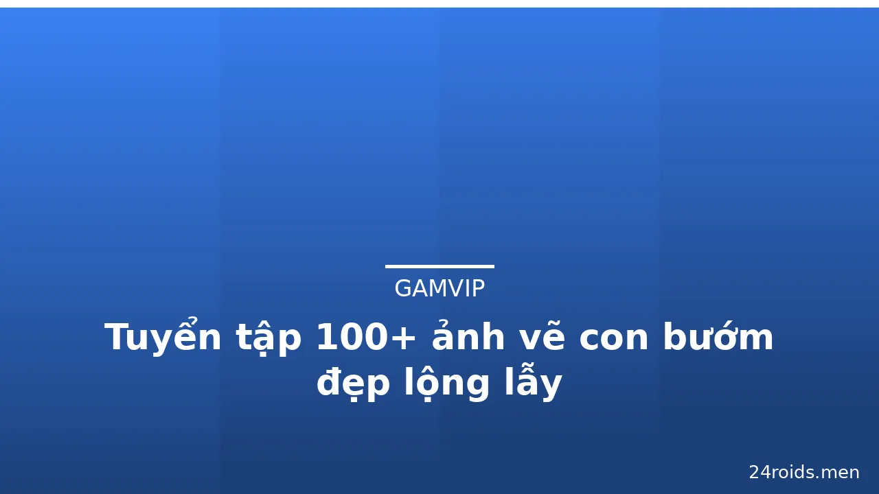 Tuyển tập 100+ ảnh vẽ con bướm đẹp lộng lẫy