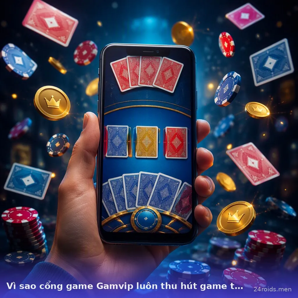 Vì sao cổng game Gamvip luôn thu hút game thủ?